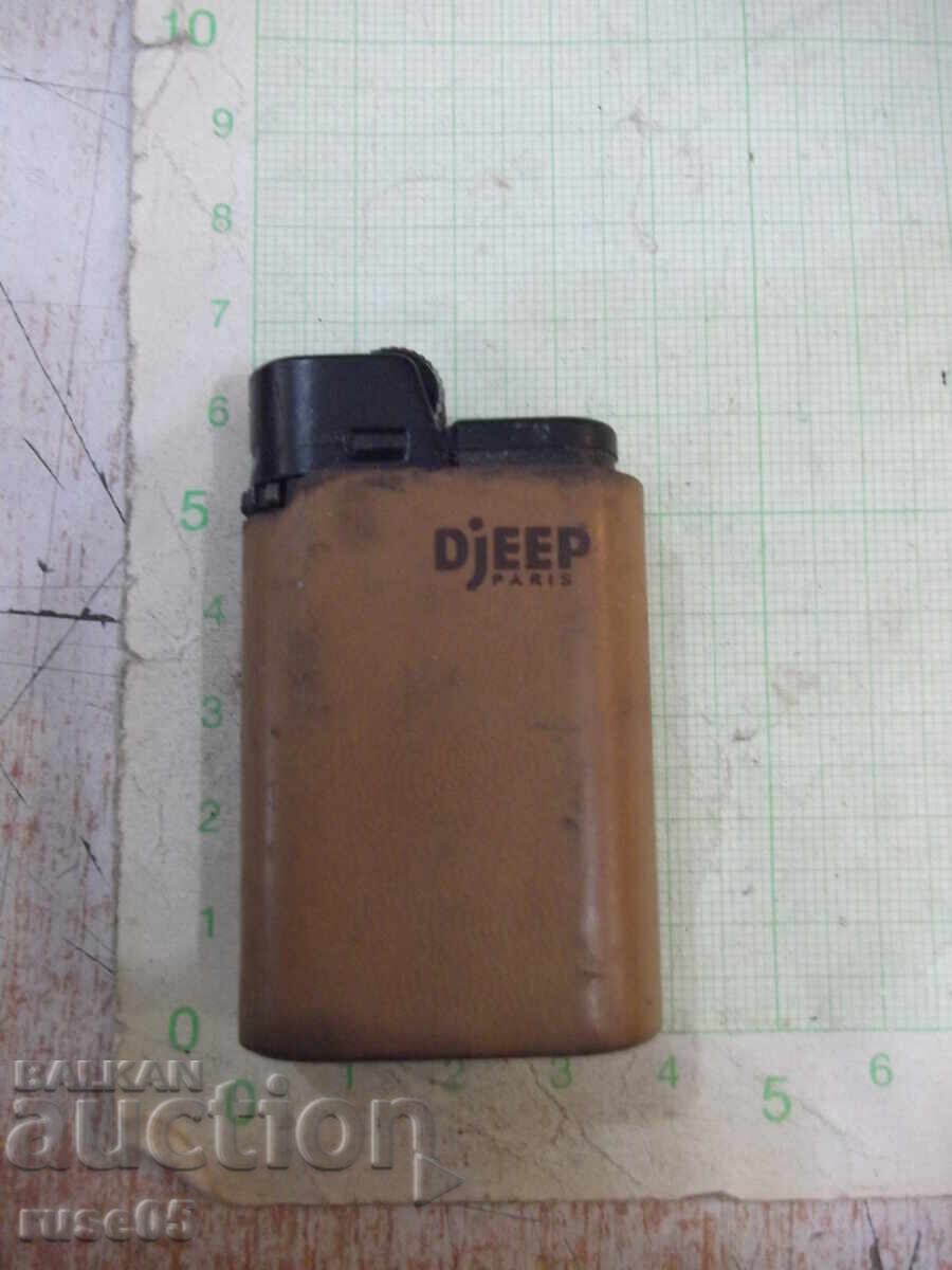 Αναπτήρας "DjEEP" γαλλικός αερίου με φυτίλι λειτουργικός