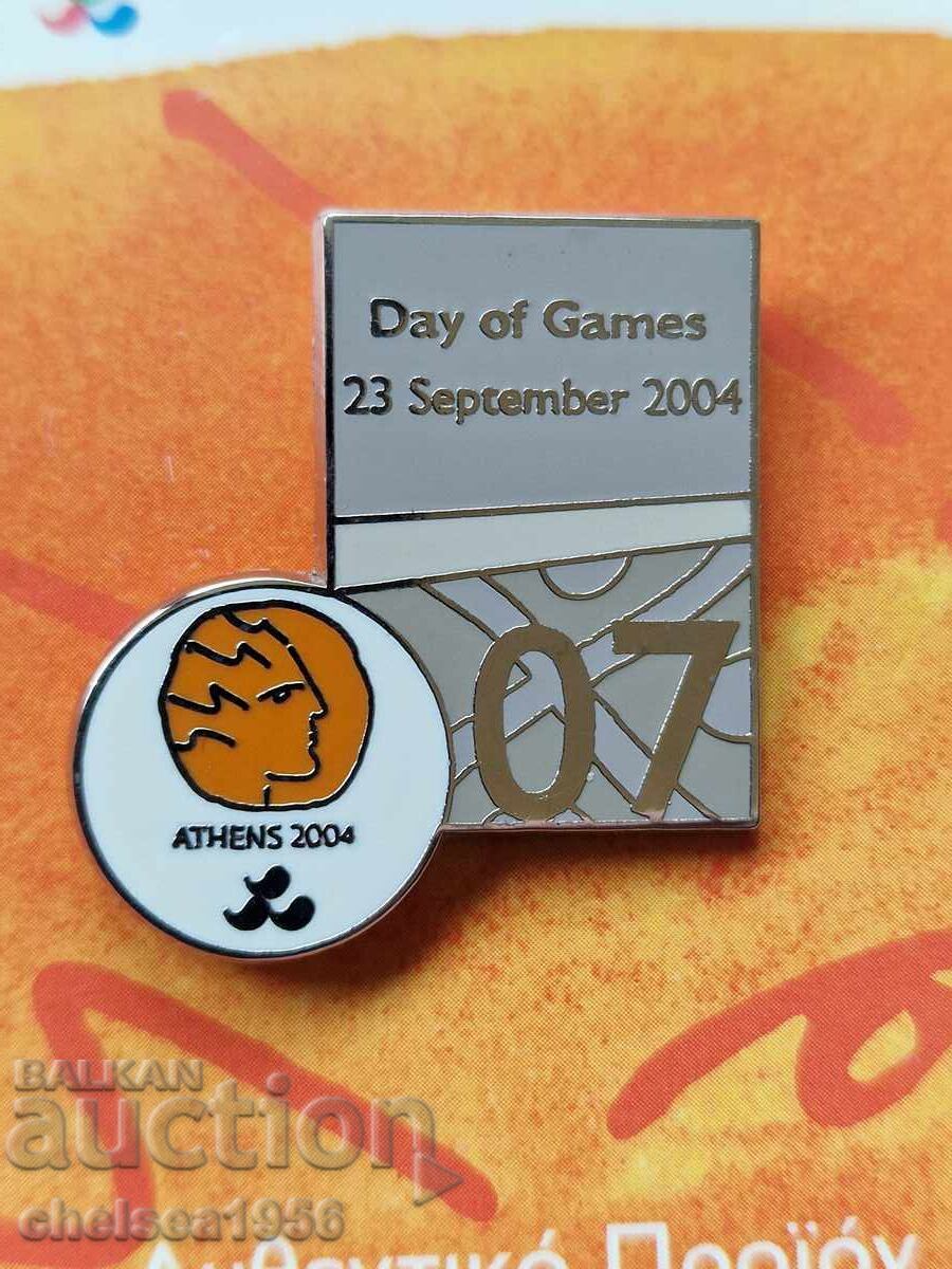 Ecuson Jocurile Paralimpice de Vară ATENA 2004