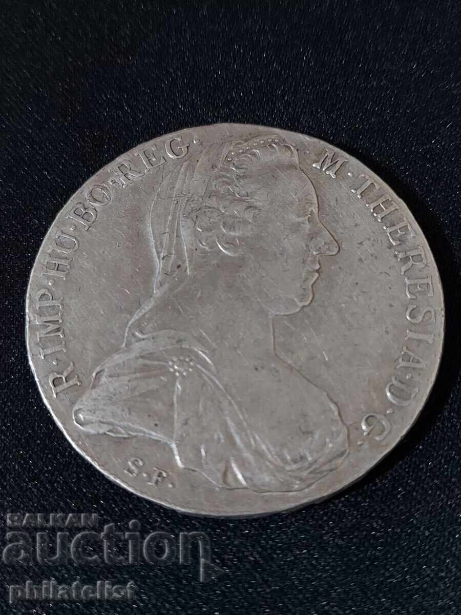 Austria 1780 - 1 Thaler - Maria Theresa, restrike silver #1 with price 83.00 BGN | € 42.44