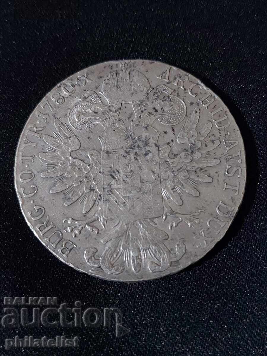 Austria 1780 - 1 Thaler - Maria Theresa, restrike silver #1 - 5
