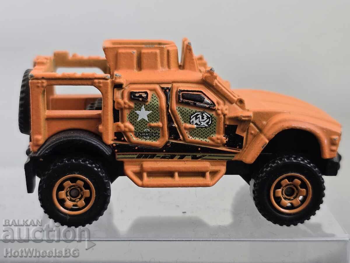 Matchbox No. MB 855 - Oshkosh M-ATV with price 2.99 BGN | € 1.53