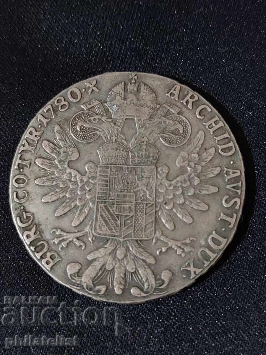 Delivery of Austria 1780 - 1 Thaler - Maria Theresa, Restrike #2, Silver Delivery of Austria 1780 - 1 Thaler - Maria Theresa, Restrike #2, Silver