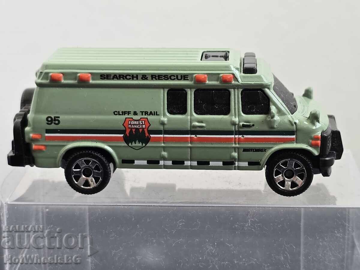 Matchbox No.MB 1052-Custom '95 Chevy Van με τιμή 2.99 BGN | € 1.53