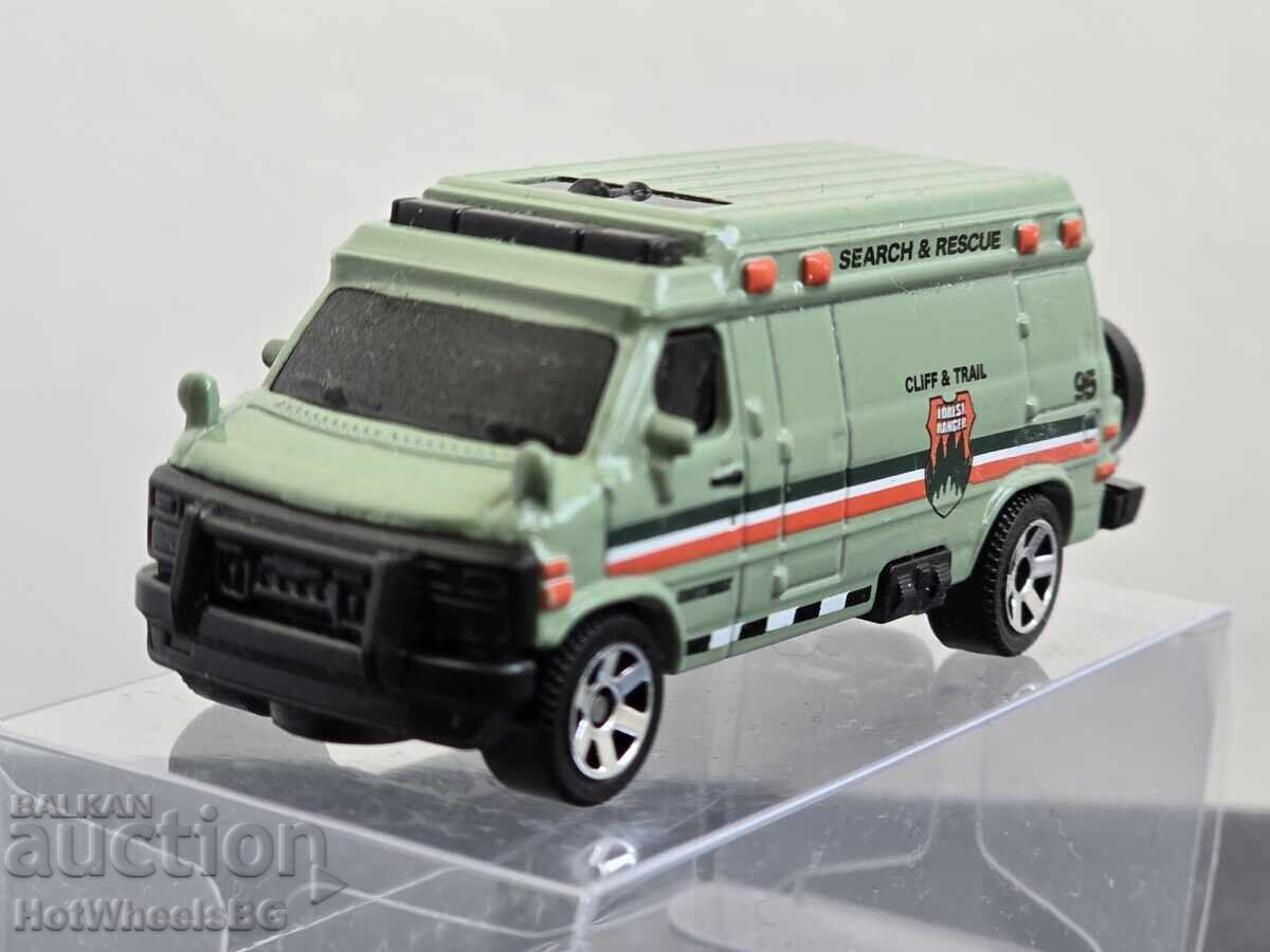Παράδοση Matchbox No.MB 1052-Custom '95 Chevy Van