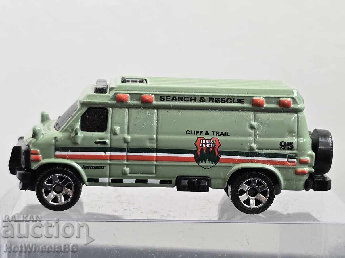 Matchbox No.MB 1052-Custom '95 Chevy Van