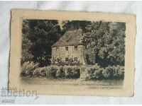 Kartichka s otpechatŭk χεριού - το σπίτι του Γκαίτε, Βαϊμάρη, Γερμανία