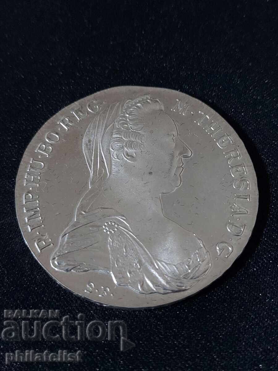 Austria 1780 - 1 Thaler - Maria Theresa, restrike #4 silver with price 75.00 BGN | € 38.35 Austria 1780 - 1 Thaler - Maria Theresa, restrike #4 silver with price 75.00 BGN | € 38.35