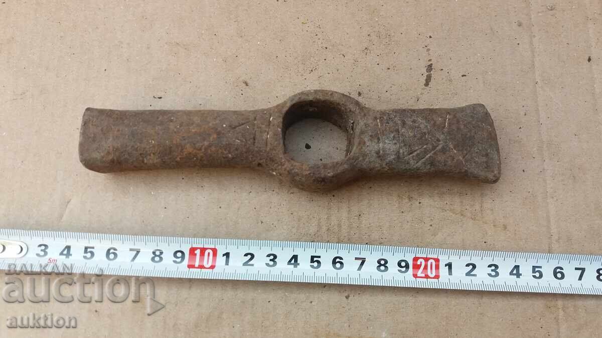 OLD MASSIVE STONE HAMMER with price 3.99 BGN | € 2.04 OLD MASSIVE STONE HAMMER with price 3.99 BGN | € 2.04
