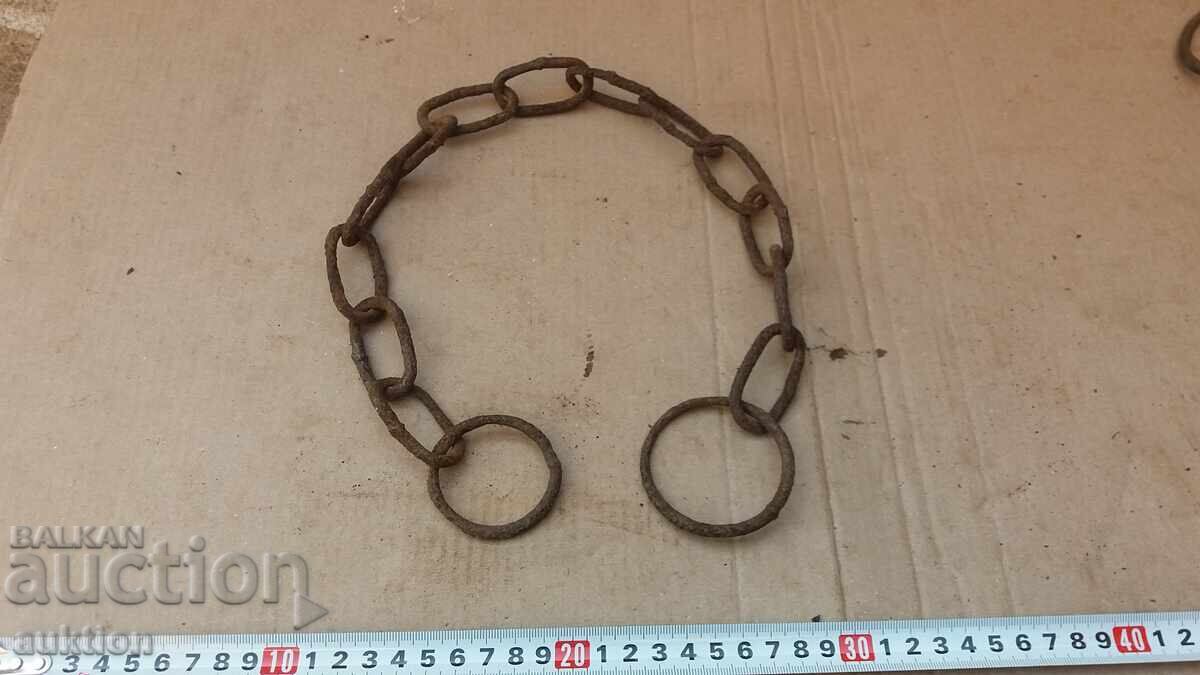 CHAIN, SHACKLE FOR LOCKING THE GATE CHAIN, SHACKLE FOR LOCKING THE GATE