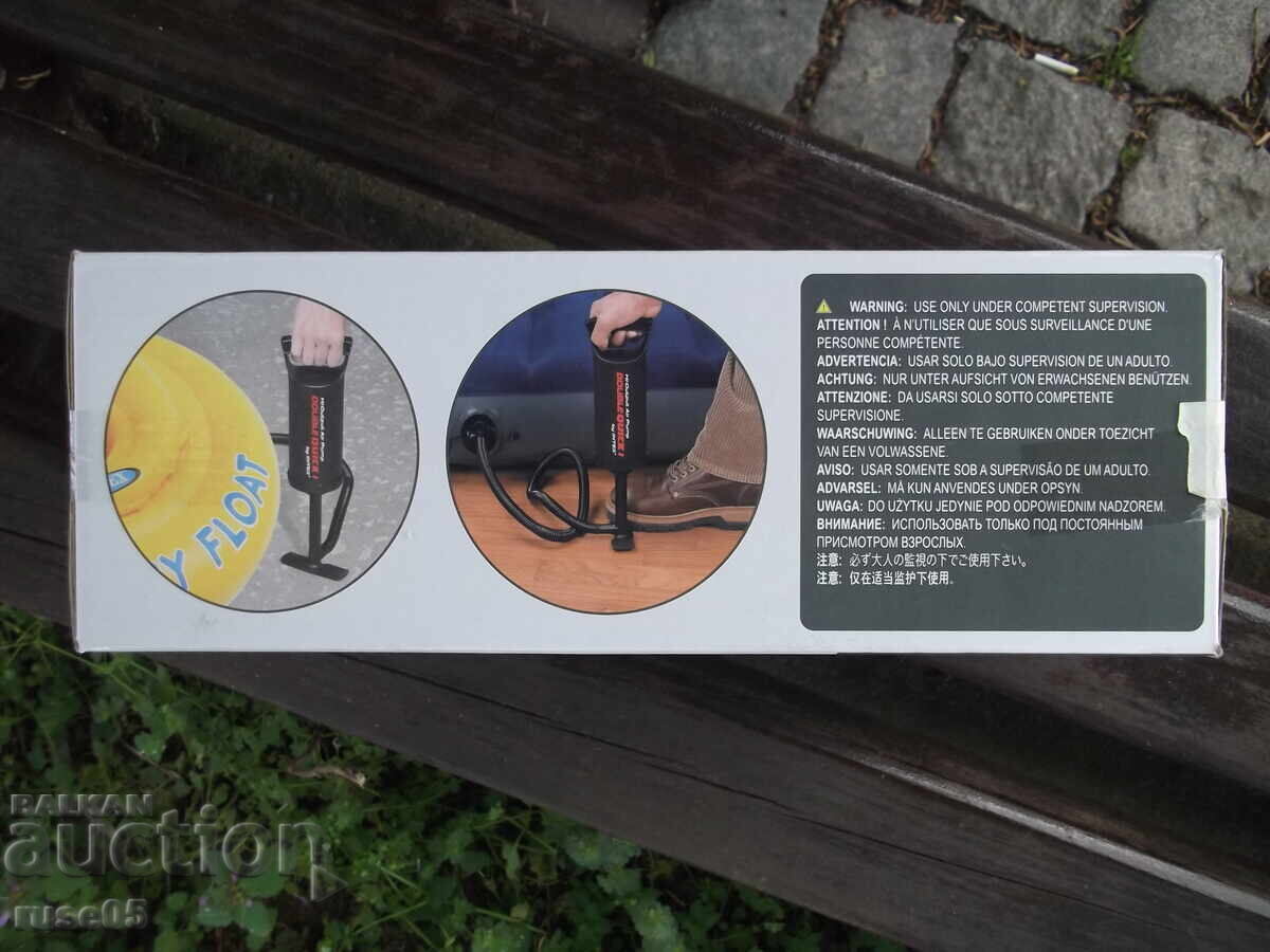 Intex Double Quick I 68612 Hand Air Pump New with price 10.00 BGN | € 5.11