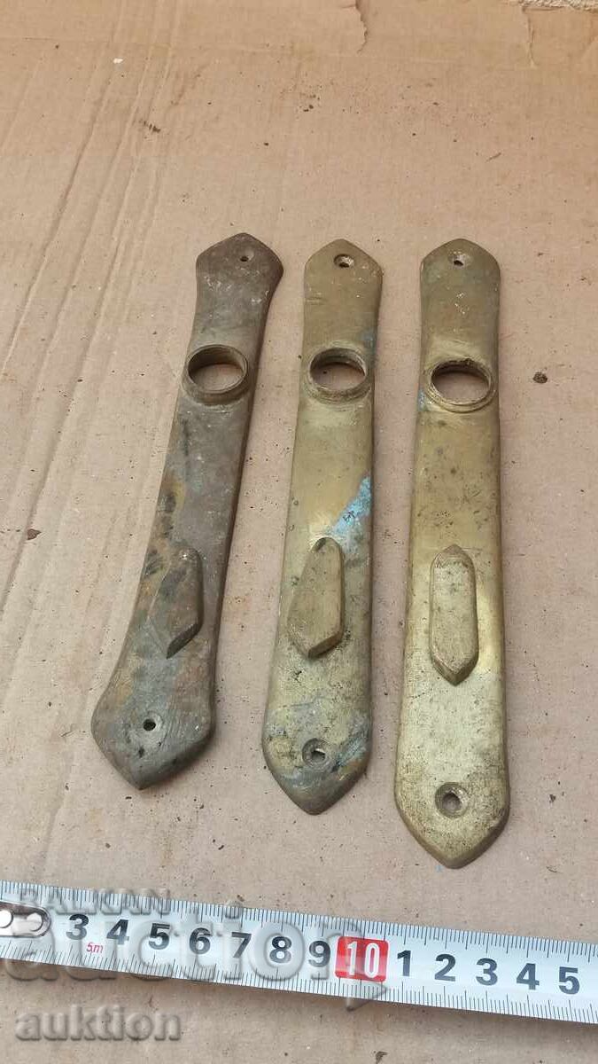 Δημοπρασία Αριστοκρατικές χάλκινες λαβές πόρτας