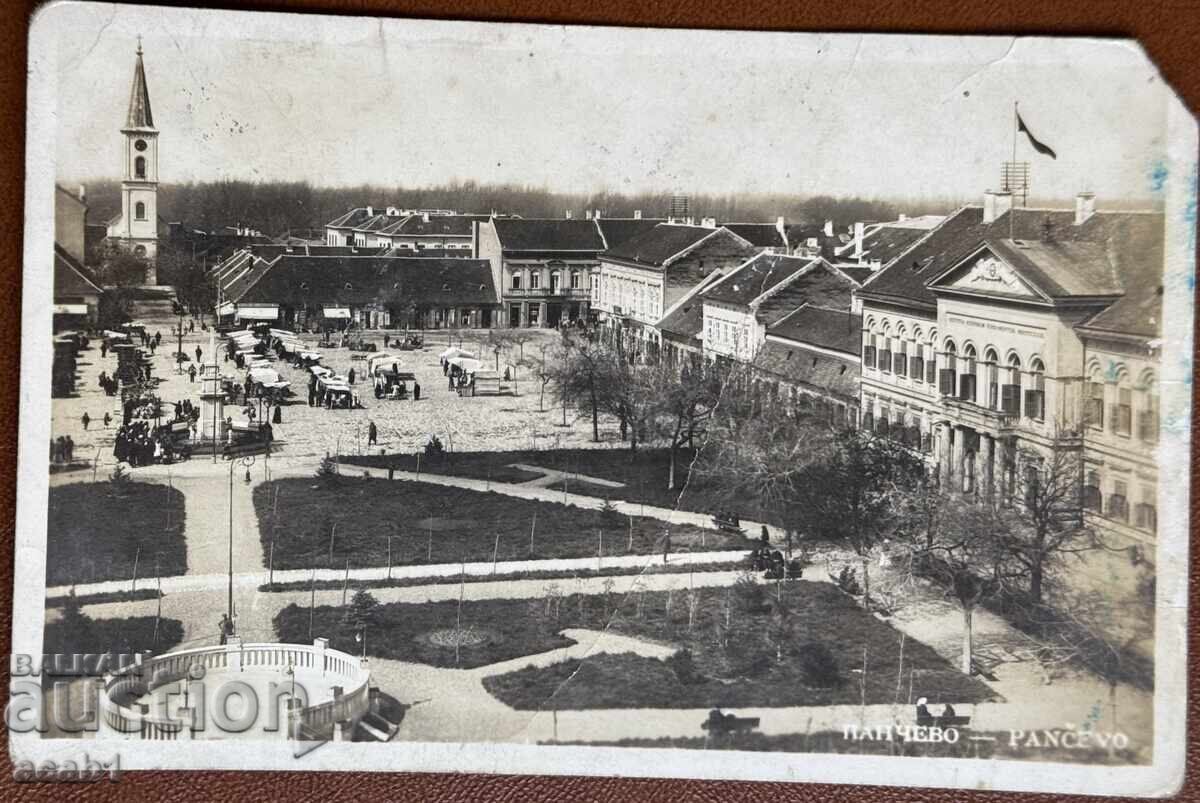Pancevo, Serbia, View of King's Square, Sveti Petar
