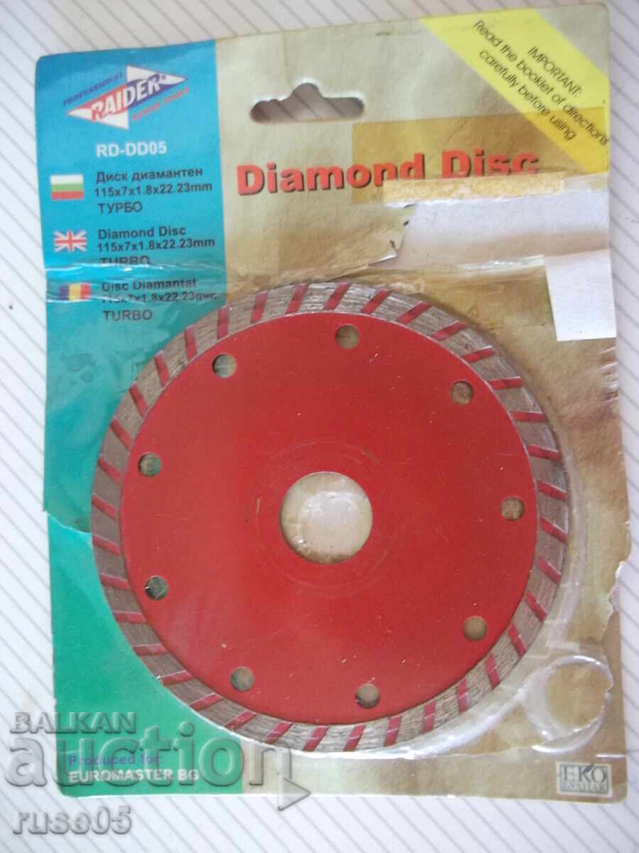 Παράδοση Δίσκος "Raider RD-DD05 Turbo" διαμαντένιος καινούργιος