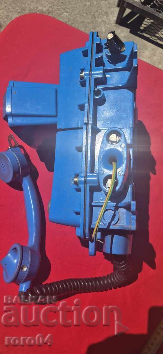 Auction  PHONE - MINER'S - EXPLOSION-PROOF - TESLA