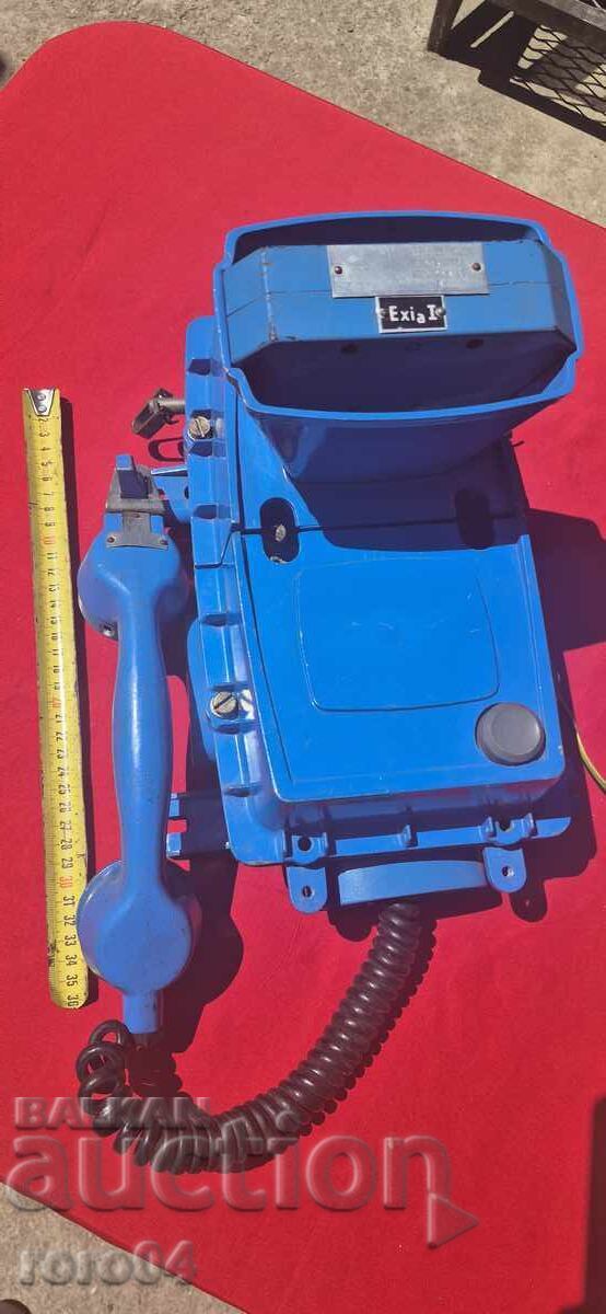 PHONE - MINER'S - EXPLOSION-PROOF - TESLA