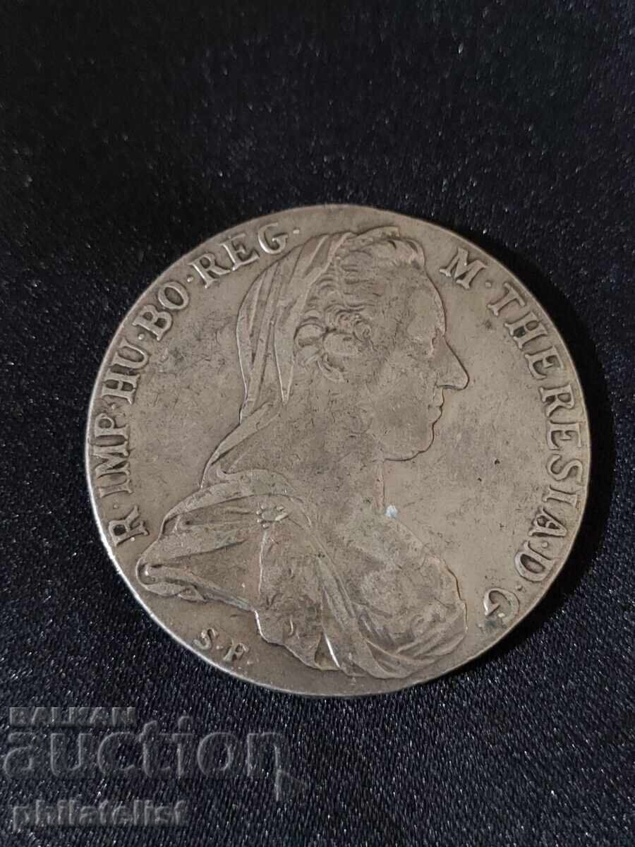 Auction Maria Theresa Thaler 1780 Austria-Hungary restrike, restrike Auction Maria Theresa Thaler 1780 Austria-Hungary restrike, restrike