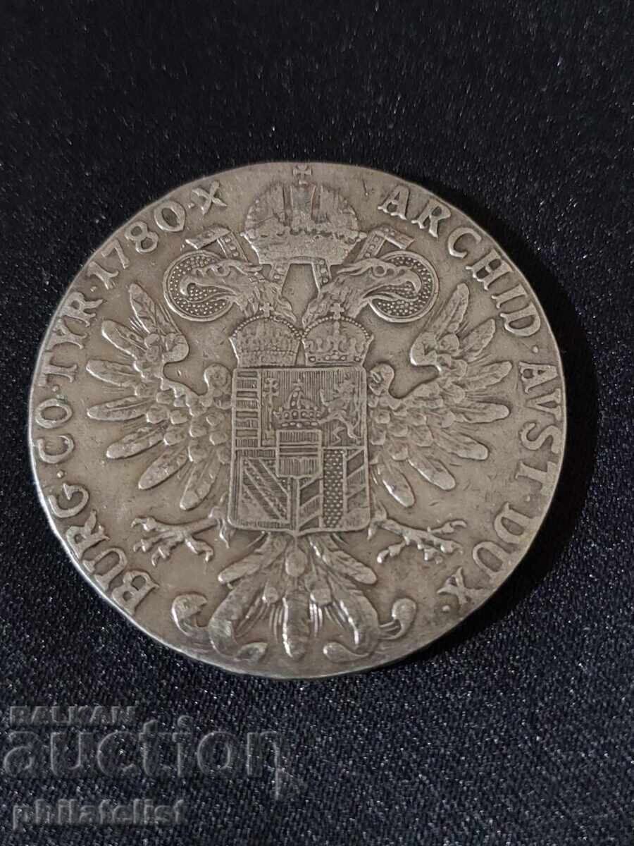 Maria Theresa Thaler 1780 Austria-Hungary restrike, restrike - 5 Maria Theresa Thaler 1780 Austria-Hungary restrike, restrike - 5