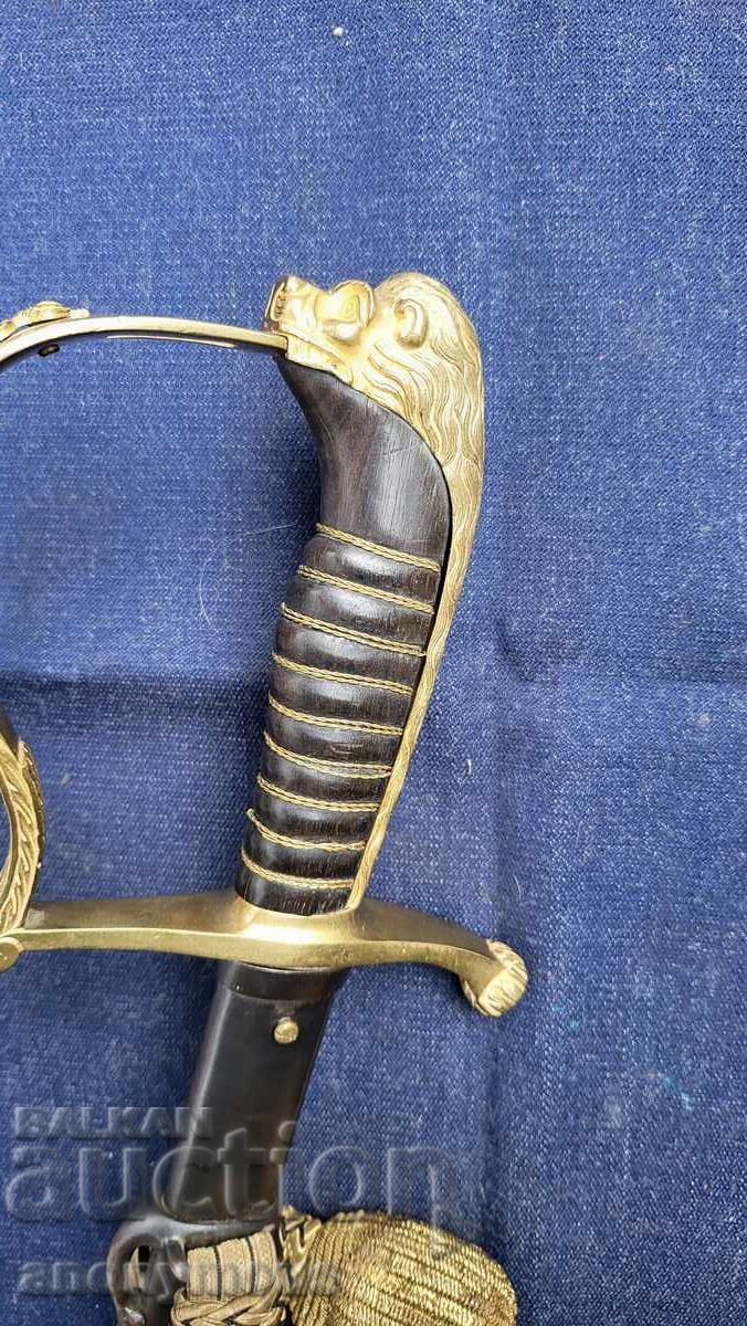Officer's saber, spadroon, Sweden model 1899 with price 1050.00 BGN | € 536.86
