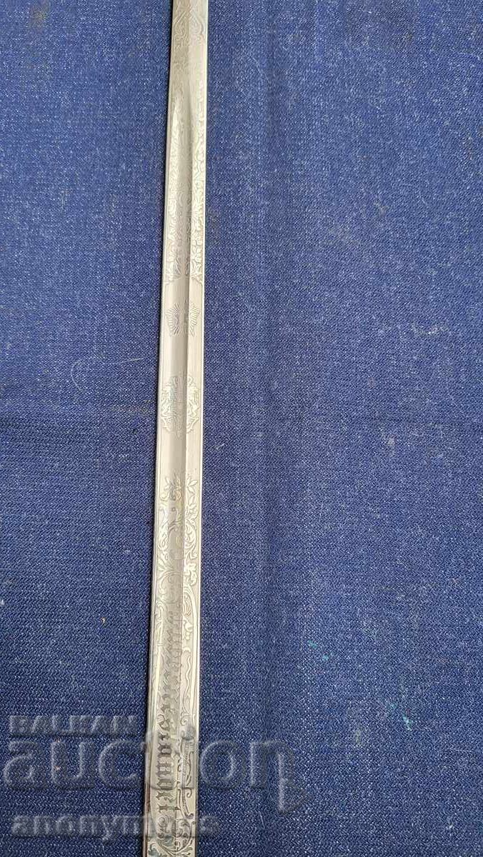 Доставка на Швеция офицерска морска сабя шпага модел 1878