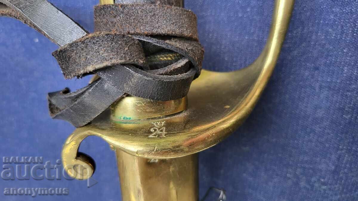 Sabie de ofițer de marină suedeză, spadă model 1876 - 5 Sabie de ofițer de marină suedeză, spadă model 1876 - 5