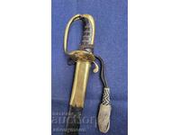 Sabie de ofițer de marină suedeză, spadă model 1876