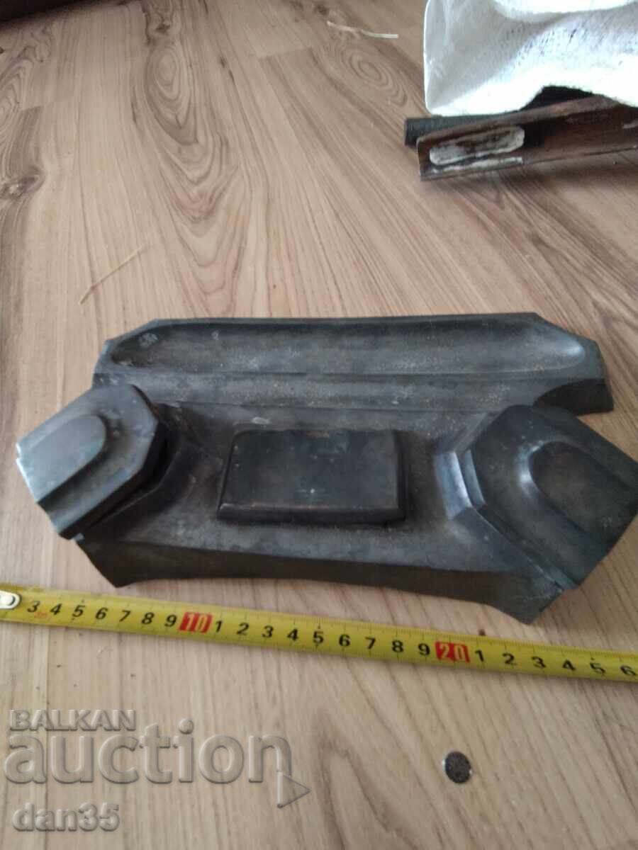 Auction OLD MASSIVE INKWELL FROM LAST CENTURY Auction OLD MASSIVE INKWELL FROM LAST CENTURY