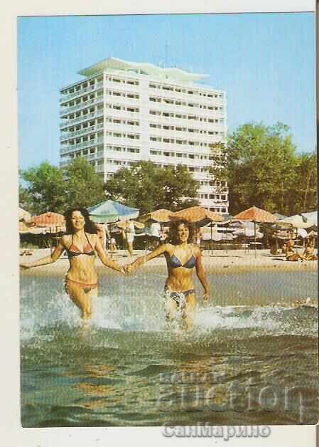 Bulgaria Black Sea Coast Postcard 20*