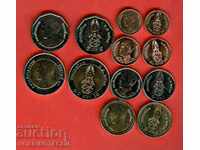 THAILAND THAILAND SET issue ALL NEW KING issue 2018 NEW UNC