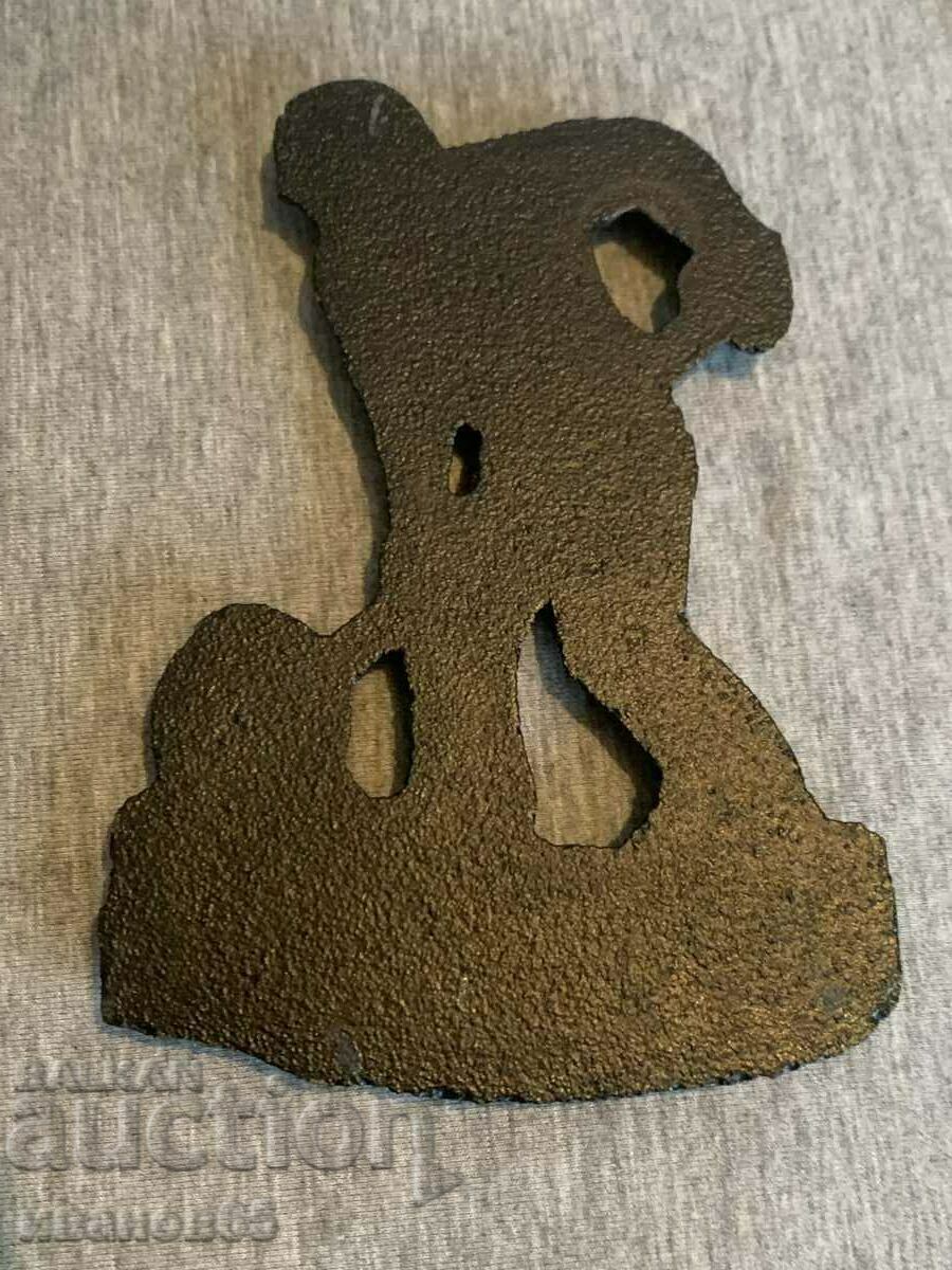 Παράδοση φιγούρα από χυτοσίδηρο