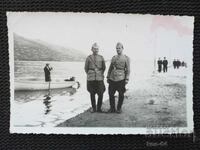 Old military postcard photo