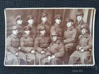 Old military postcard photo