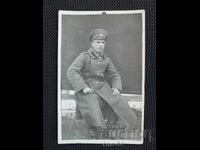Old military postcard photo