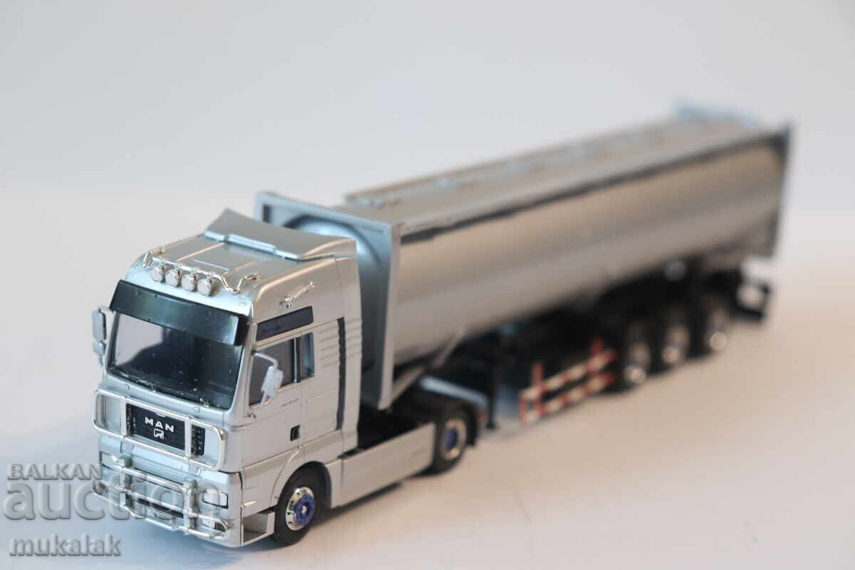 Παράδοση AMW 1:87 H0 MAN TGA ΣΙΛΟ ΤΑΝΚΕΡ ΦΟΡΤΗΓΟ TIR ΜΟΝΤΕΛΟ ΤΡΑΚΤΕΡ