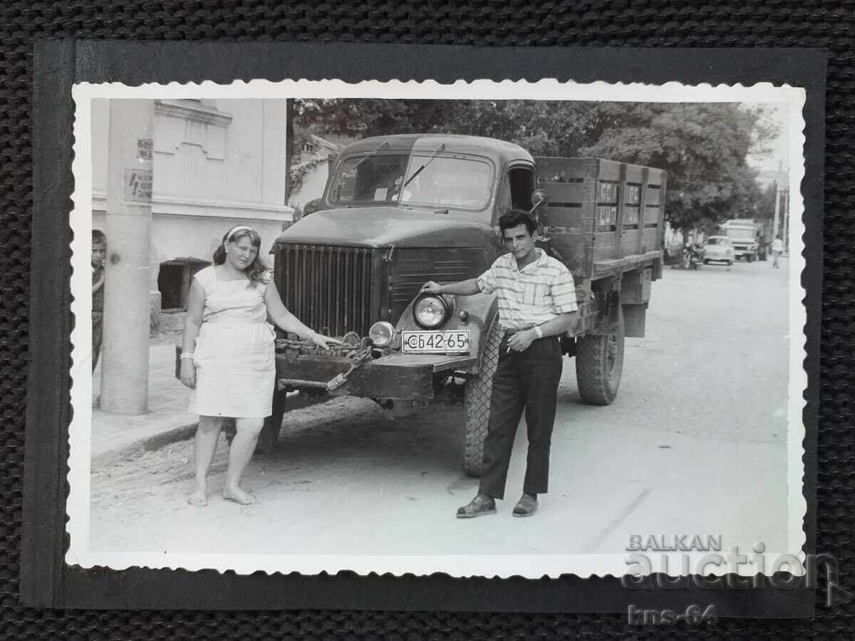 Стара снимка Камион 13/8.5 см. Стара снимка Камион 13/8.5 см.