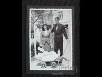 Παλιά φωτογραφία Πρώιμου σοσιαλισμού 12/8.5 εκ