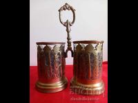 Old Persian Bronze Utensil Vessel
