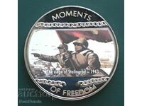 Λιβερία. 10 δολάρια 2004. Η Πολιορκία του Στάλινγκραντ