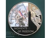 Liberia. 10 dollars 2006. Slovak Uprising