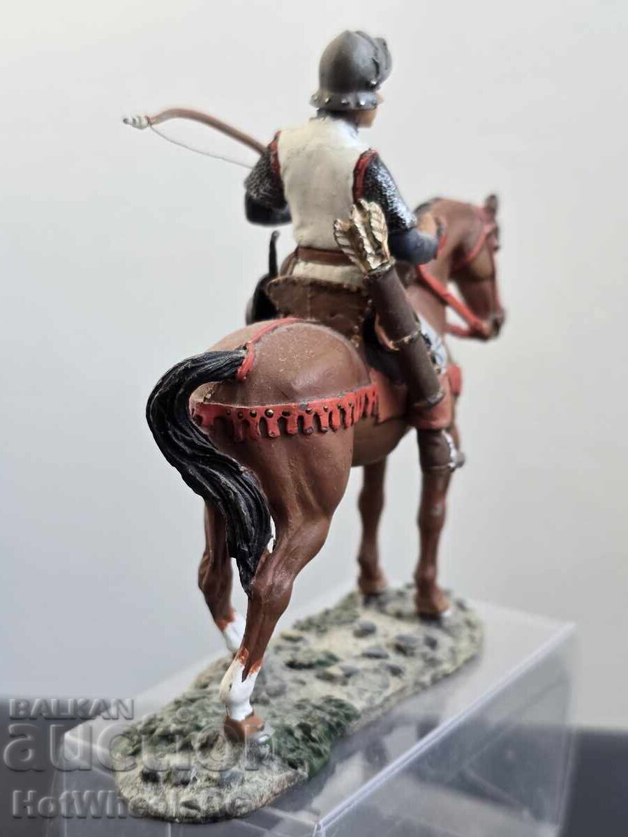 Del Prado -MEDIEVAL WARRIORS :British Mounted Archer, C.1450 - 5