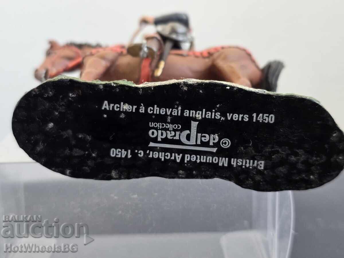 Del Prado -MEDIEVAL WARRIORS :British Mounted Archer, C.1450 - 7