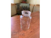 ΓΥΑΛΙΝΟ ΒΑΖΟ 1.5 ΛΙΤΡΩΝ ΓΙΑ ΤΟΥΡΣΙ ΑΠΟ ΤΗΝ ΠΡΩΙΜΗ ΣΟΣΙΑΛΙΣΤΙΚΗ ΕΠΟΧΗ