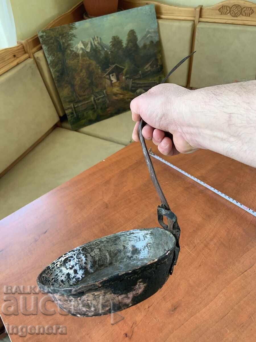 ТИГАН МЕД БАКЪР СТАРИНЕН СЪД с цена 33.00 лв. | € 16.87