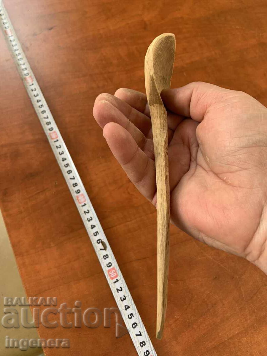 ЛЪЖИЦА ДЪРВЕНА СТАРИННА РЪЧНО ДЯЛАНА - 5 ЛЪЖИЦА ДЪРВЕНА СТАРИННА РЪЧНО ДЯЛАНА - 5