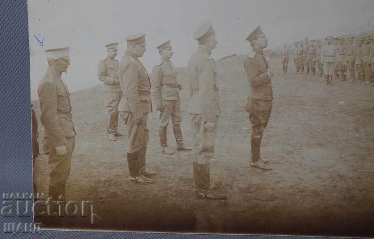 Φωτογραφία Β' Παγκοσμίου Πολέμου, Στρατηγός Νικόλαος Στάικοφ, στολή, παράσημο με τιμή 12.00 BGN | € 6.14