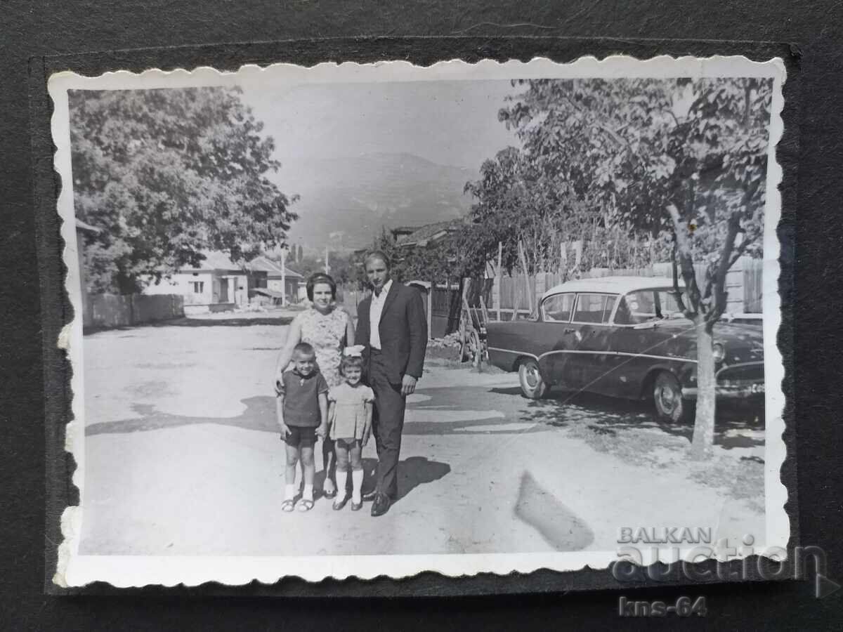 Παλιά φωτογραφία Αυτοκίνητο Αυτοκίνητο - 8,5/6 cm.