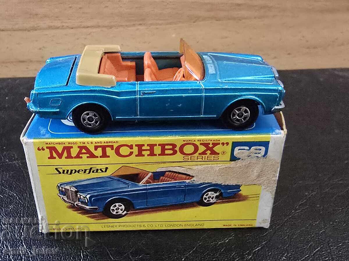LESNEY MATCHBOX-69A Rolls Royce Cabrio 1970 οργ. κουτί με τιμή 50.00 BGN | € 25.56