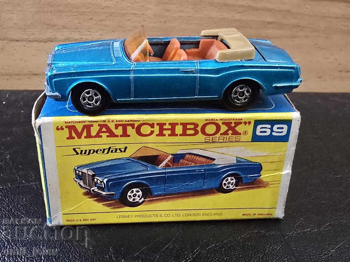LESNEY MATCHBOX-69A Rolls Royce Cabrio 1970 οργ. κουτί