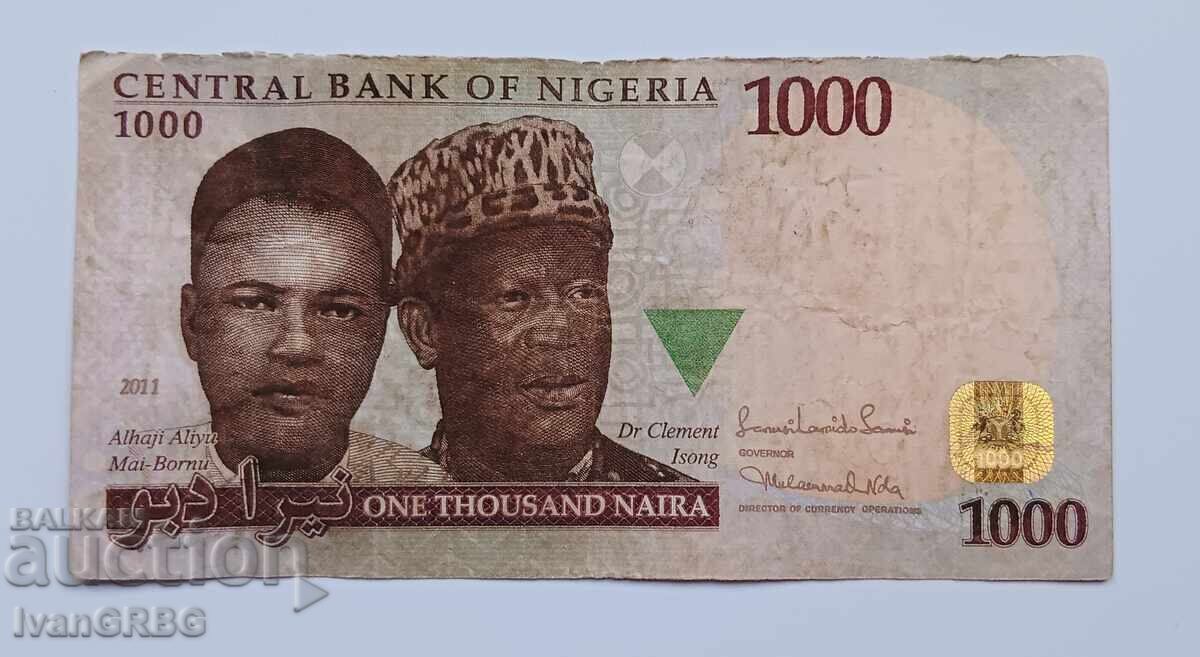 1000 Naira Nigeria 2011 1000 Naira Nigeria Africa with price 3.80 BGN | € 1.94 1000 Naira Nigeria 2011 1000 Naira Nigeria Africa with price 3.80 BGN | € 1.94