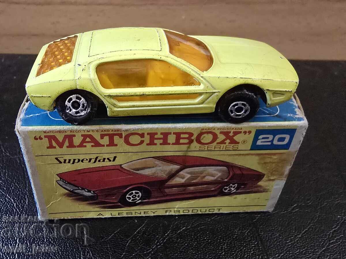 LESNEY MATCHBOX - 20A Lamborghini Marzal 1970 original box with price 45.00 BGN | € 23.01