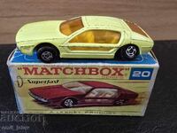 LESNEY MATCHBOX - 20A Lamborghini Marzal 1970 cutie originală